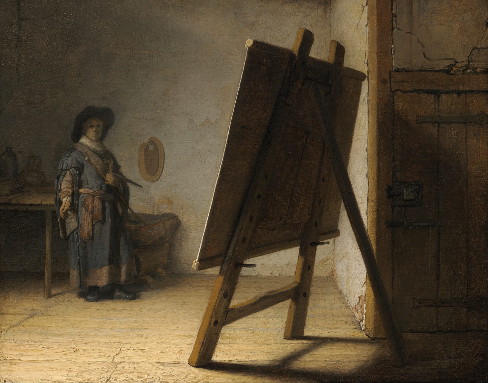 Rembrandt, The Artist in His Studio